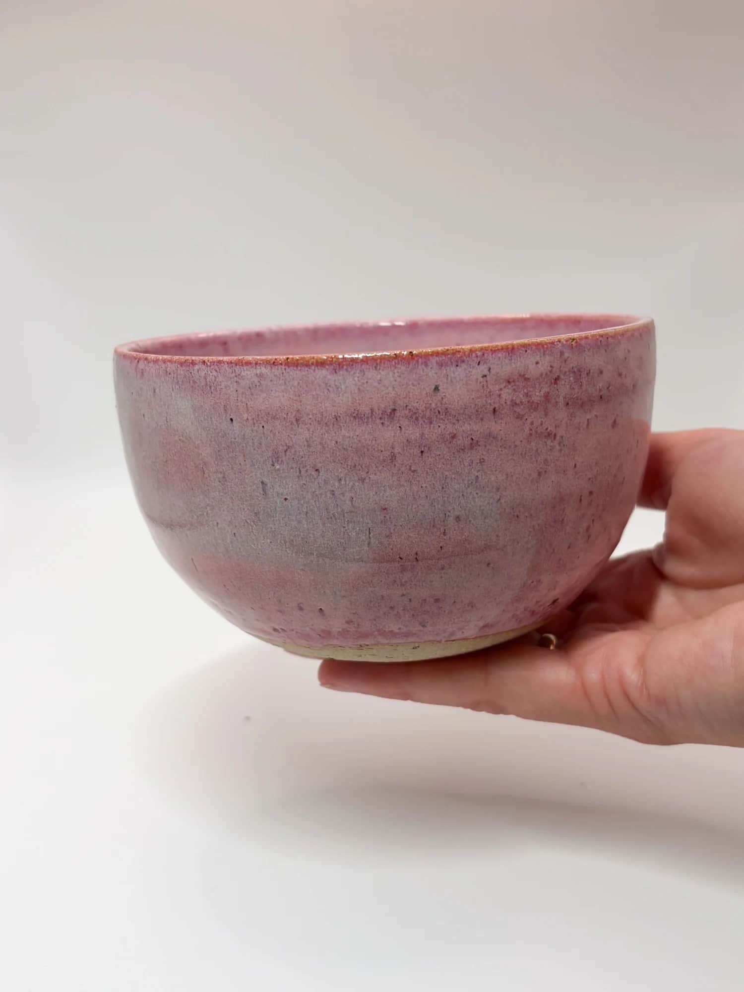 Keramikkbolle, rosa