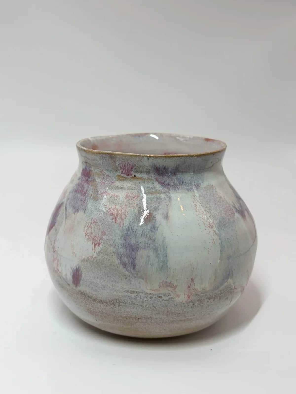 Keramikkvase, glasurbombe