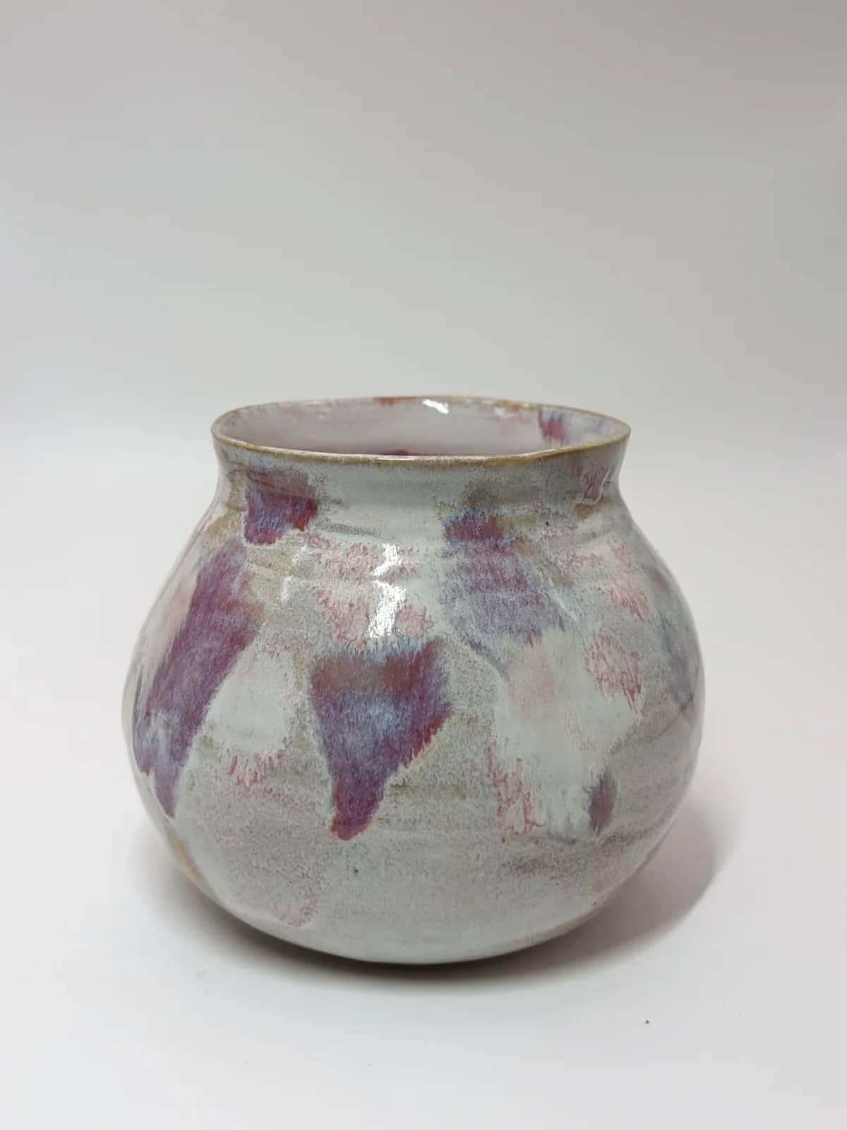Keramikkvase, glasurbombe