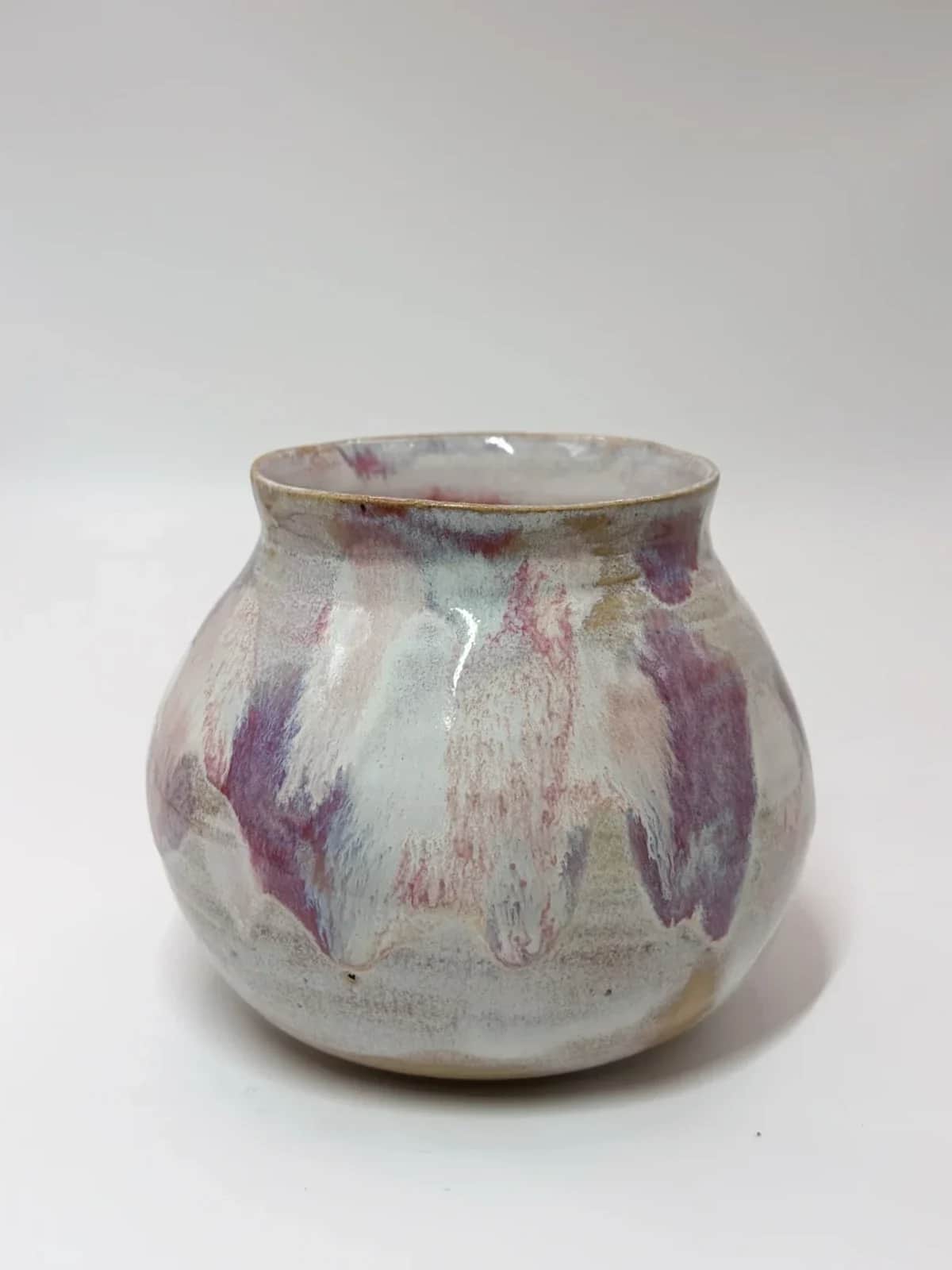 Keramikkvase, glasurbombe