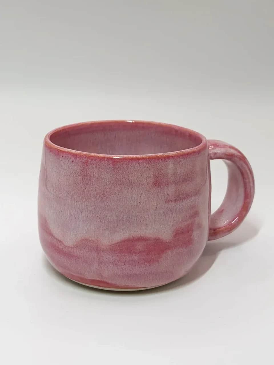 Rosa kaffekopp i keramikk #2