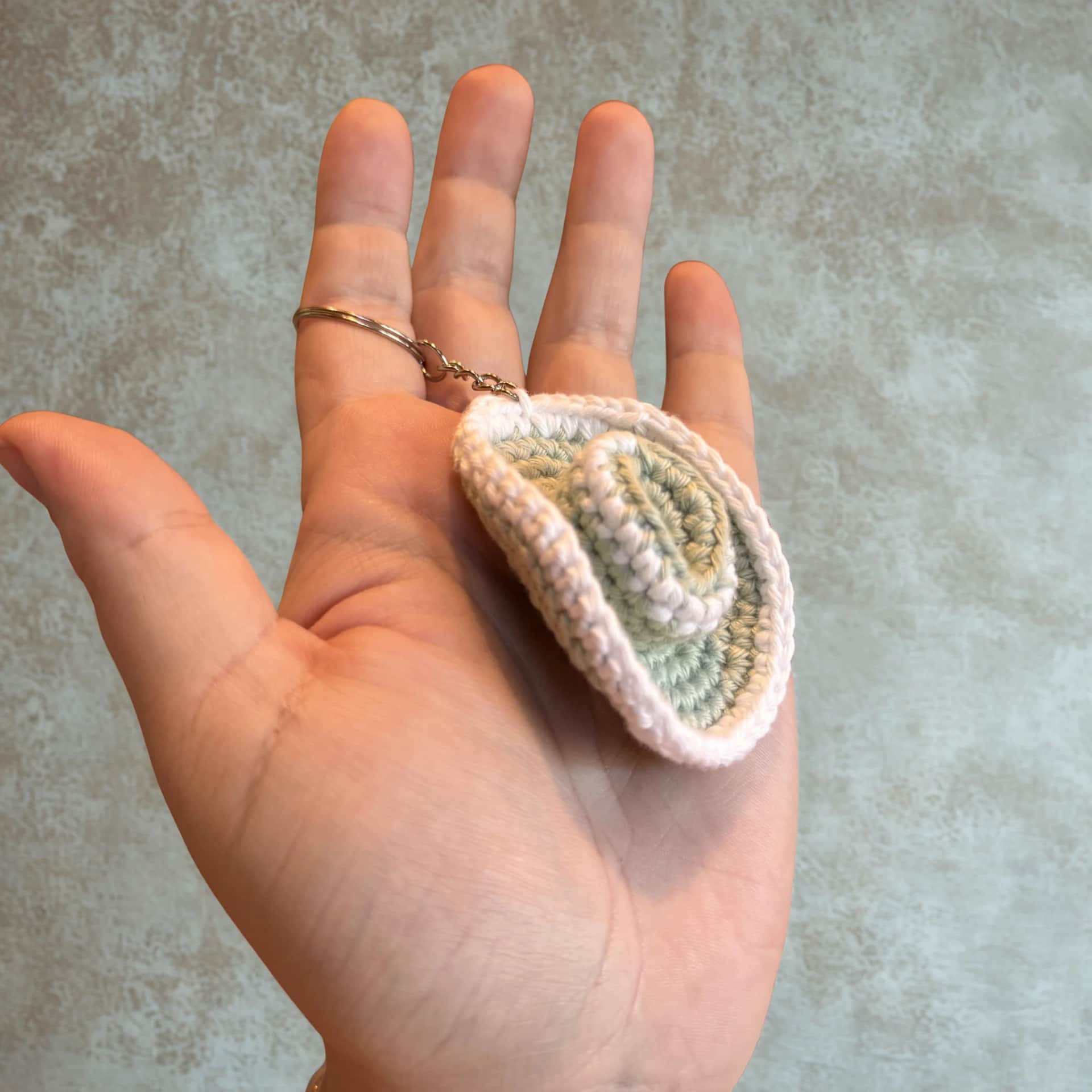 Cowboyhatt nøkkelring/charm