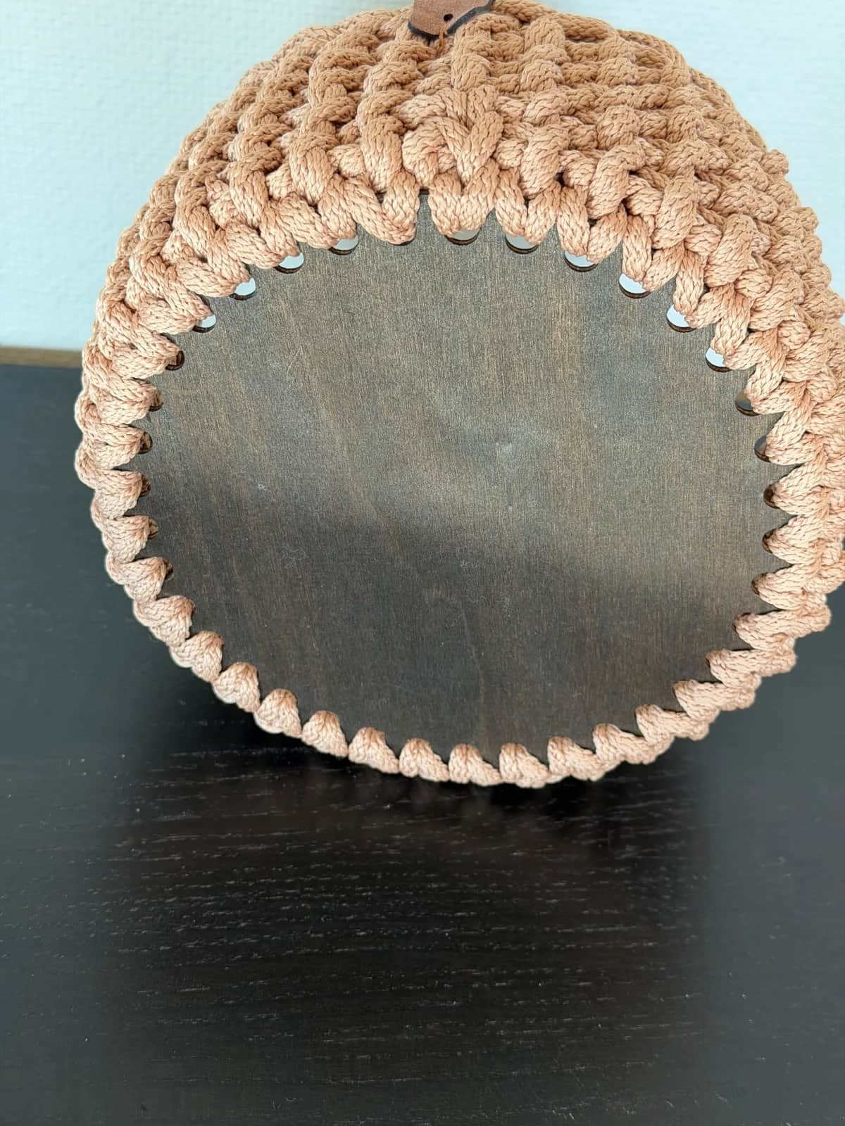 Heklet kurv, 15 cm
