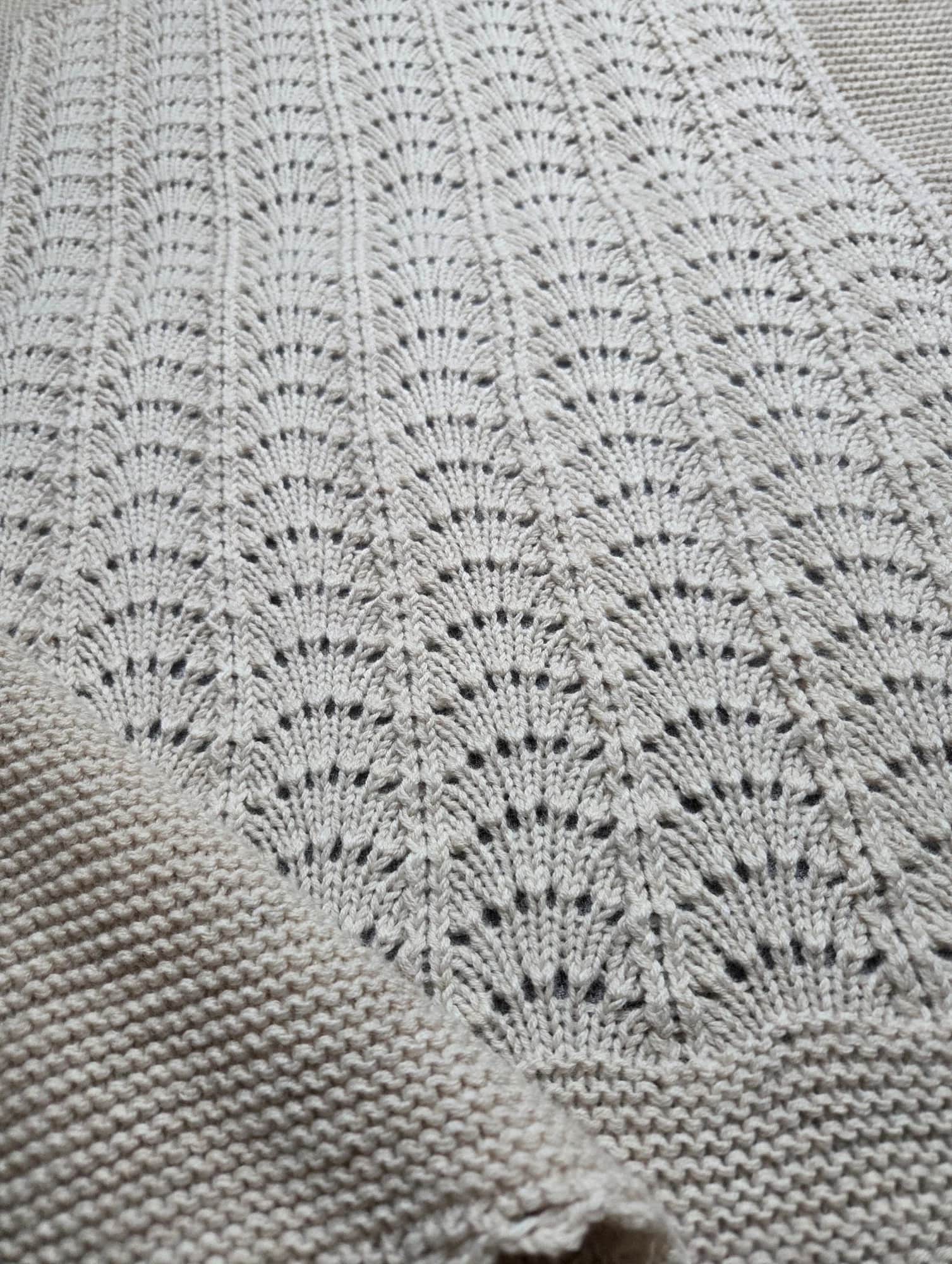 Babyteppe i 100%merino