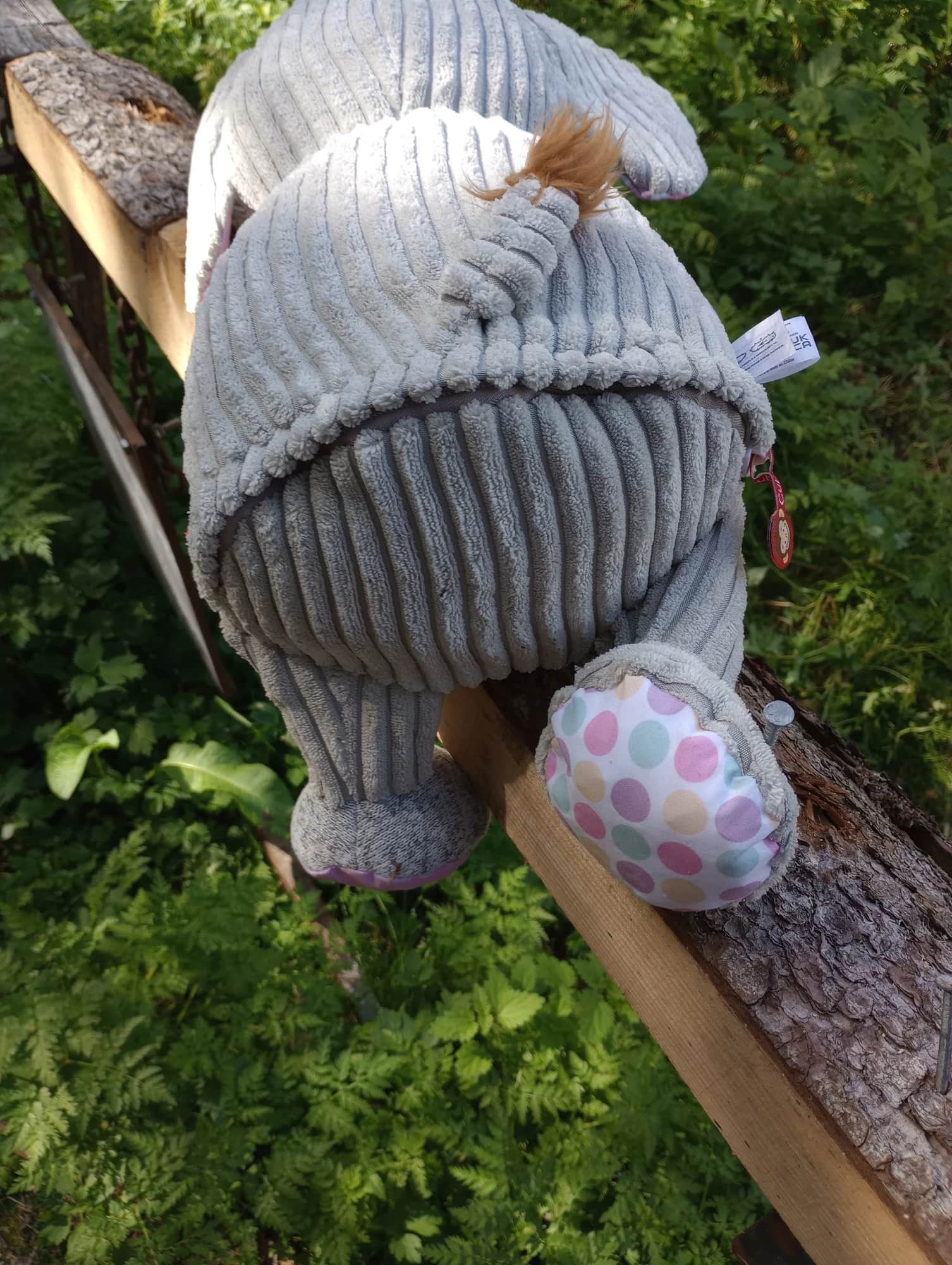 CUBBIES ELEFANT MED BRODERT TEKST