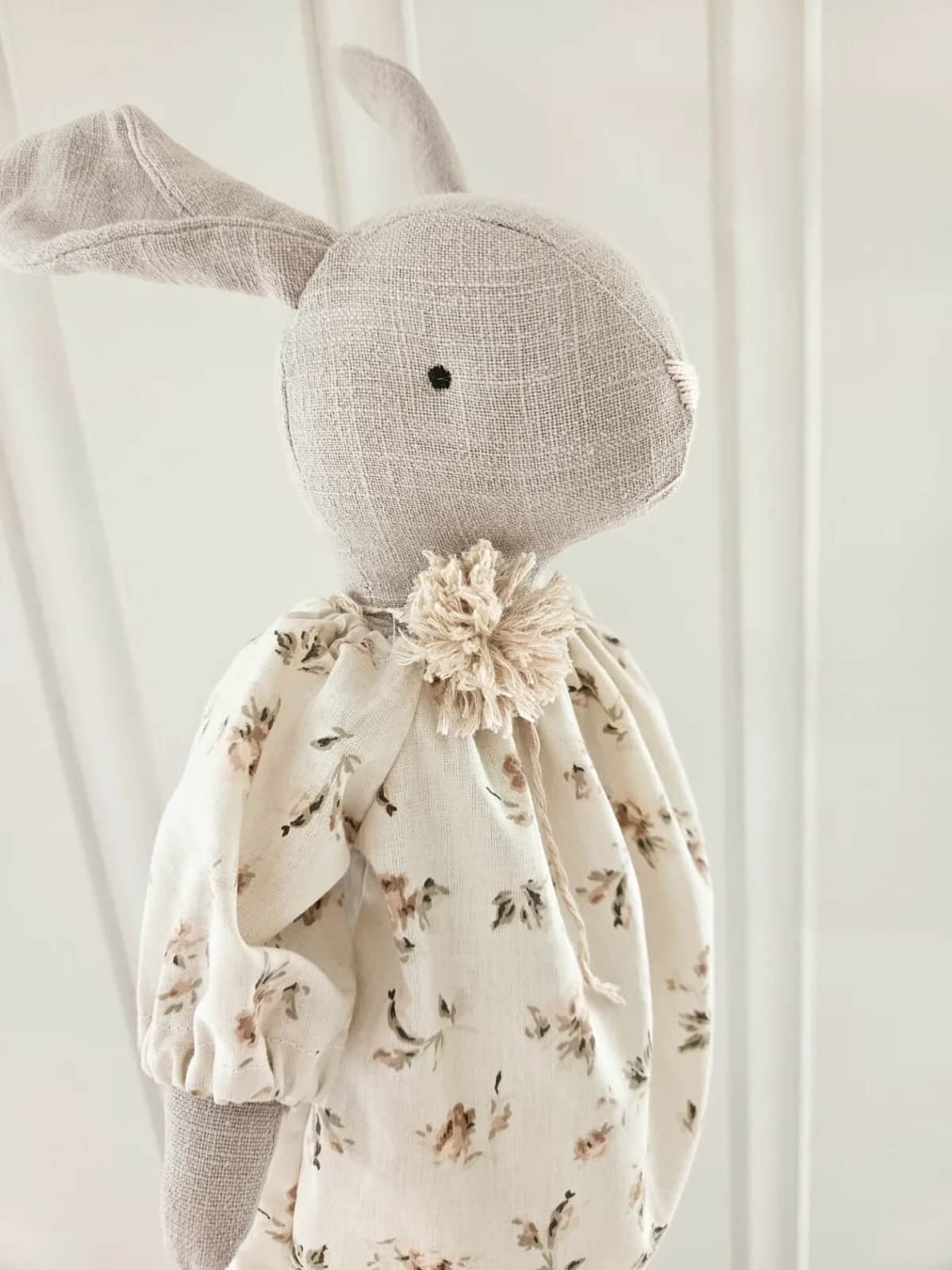 Håndlaget bamse-kanin 45cm