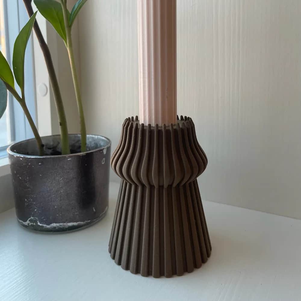 Saluda RILLE LED kronelysestake