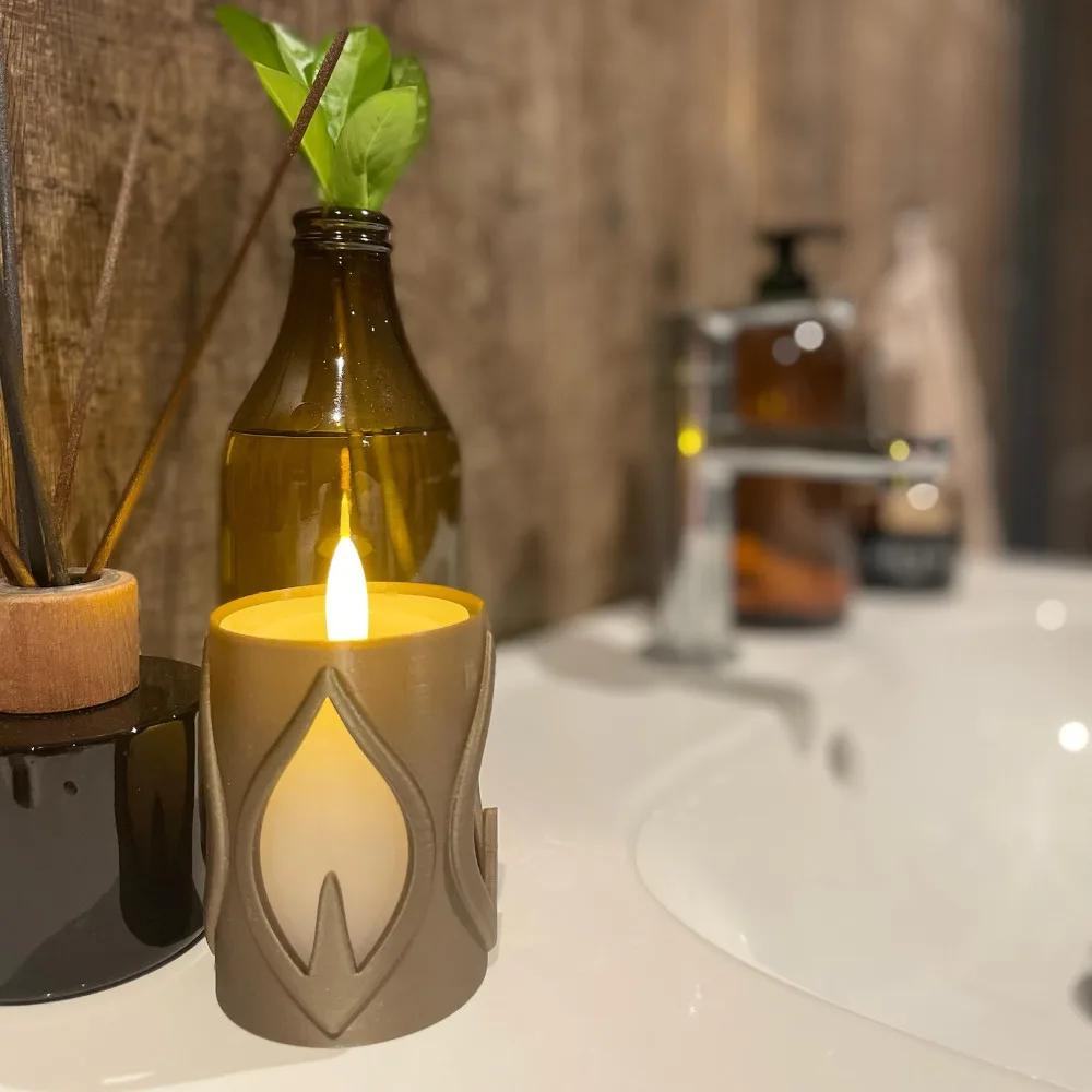 LED-lysholder - Flamme