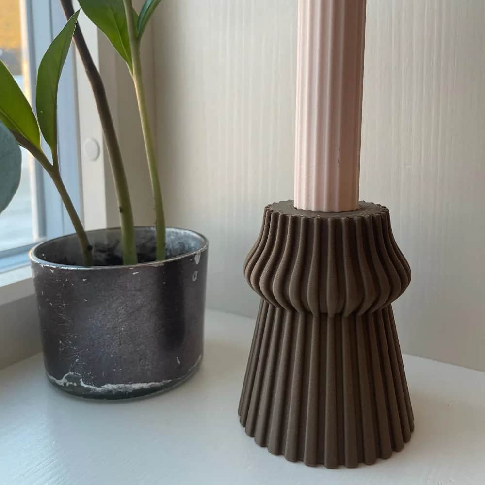 Saluda RILLE LED kronelysestake